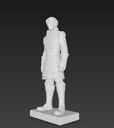3D Printable King of Hearts Figure  3D model_9