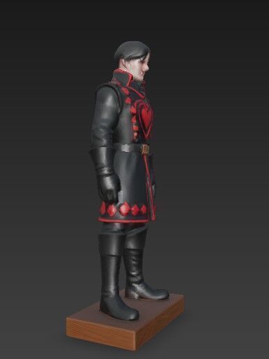 3D Printable King of Hearts Figure  3D model_18