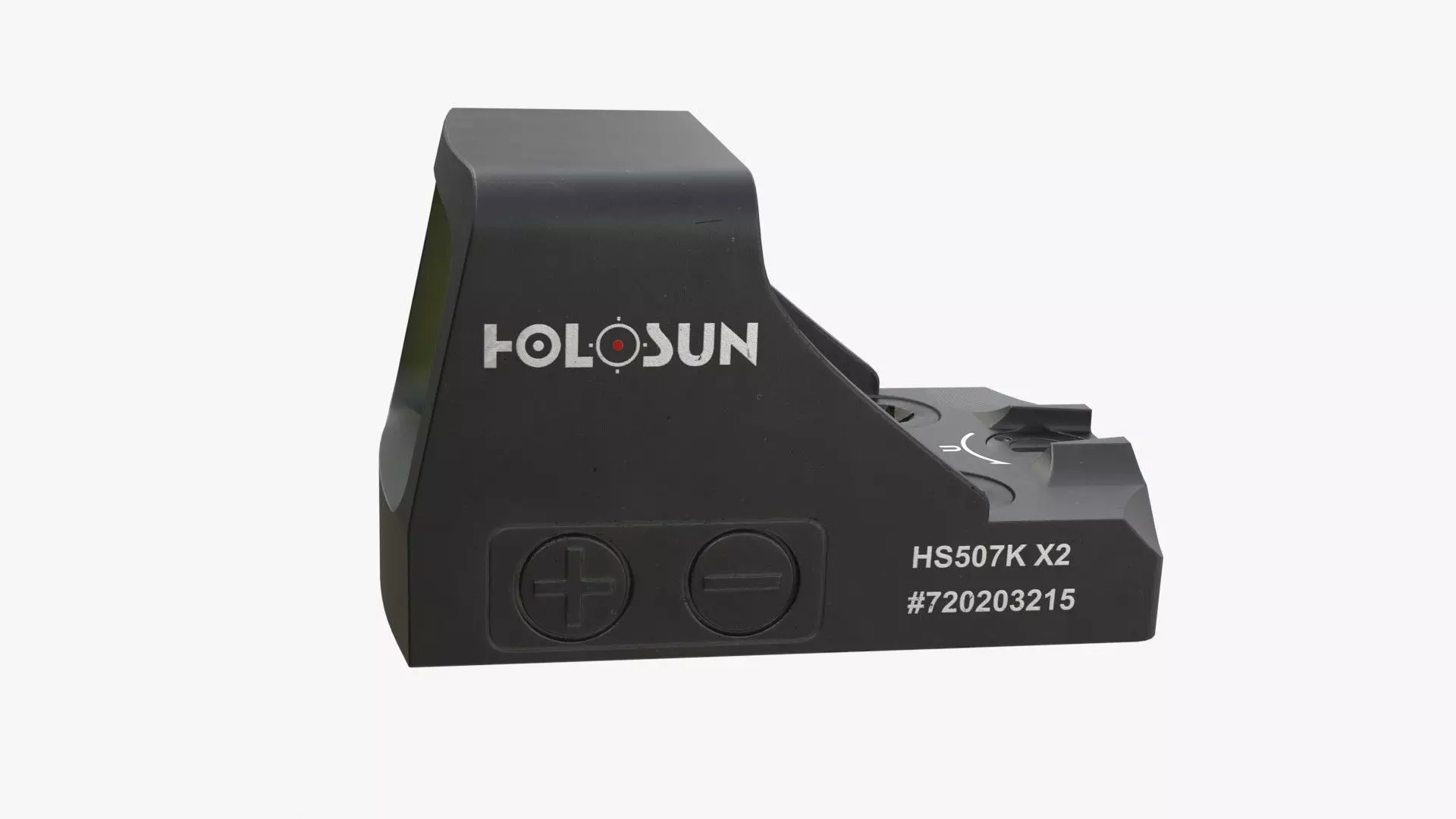 Holosun HS507K X2 red dot sight Low-poly 3D model_2