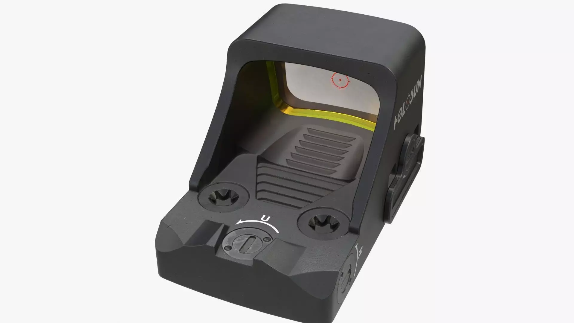 Holosun HS507K X2 red dot sight Low-poly 3D model_5