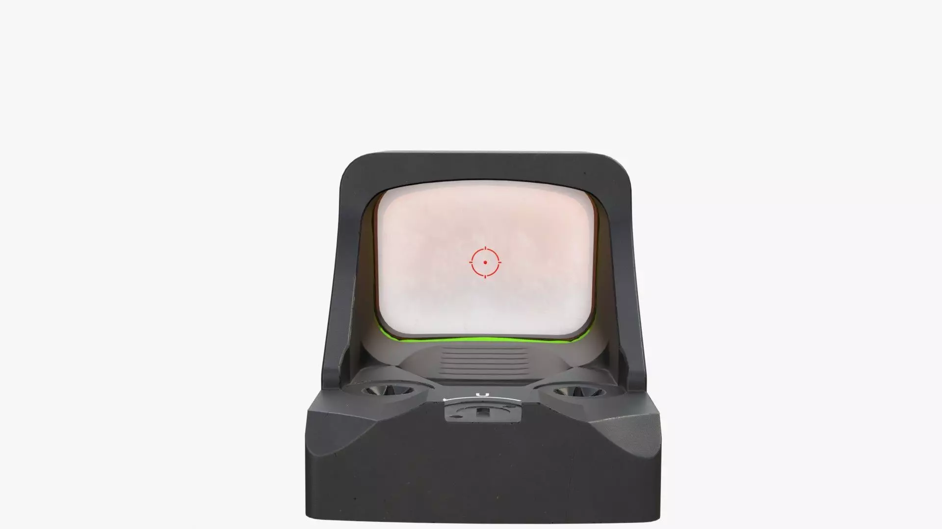 Holosun HS507K X2 red dot sight Low-poly 3D model_4