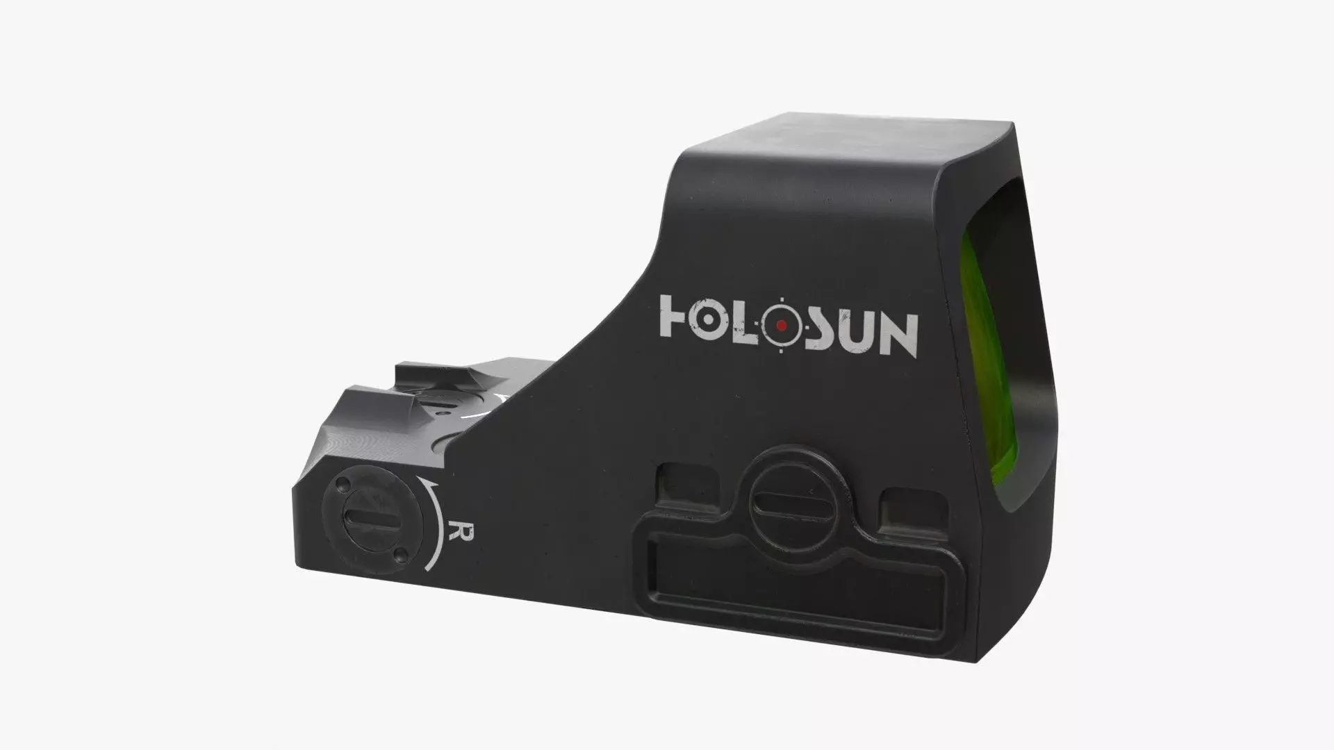 Holosun HS507K X2 red dot sight Low-poly 3D model_7