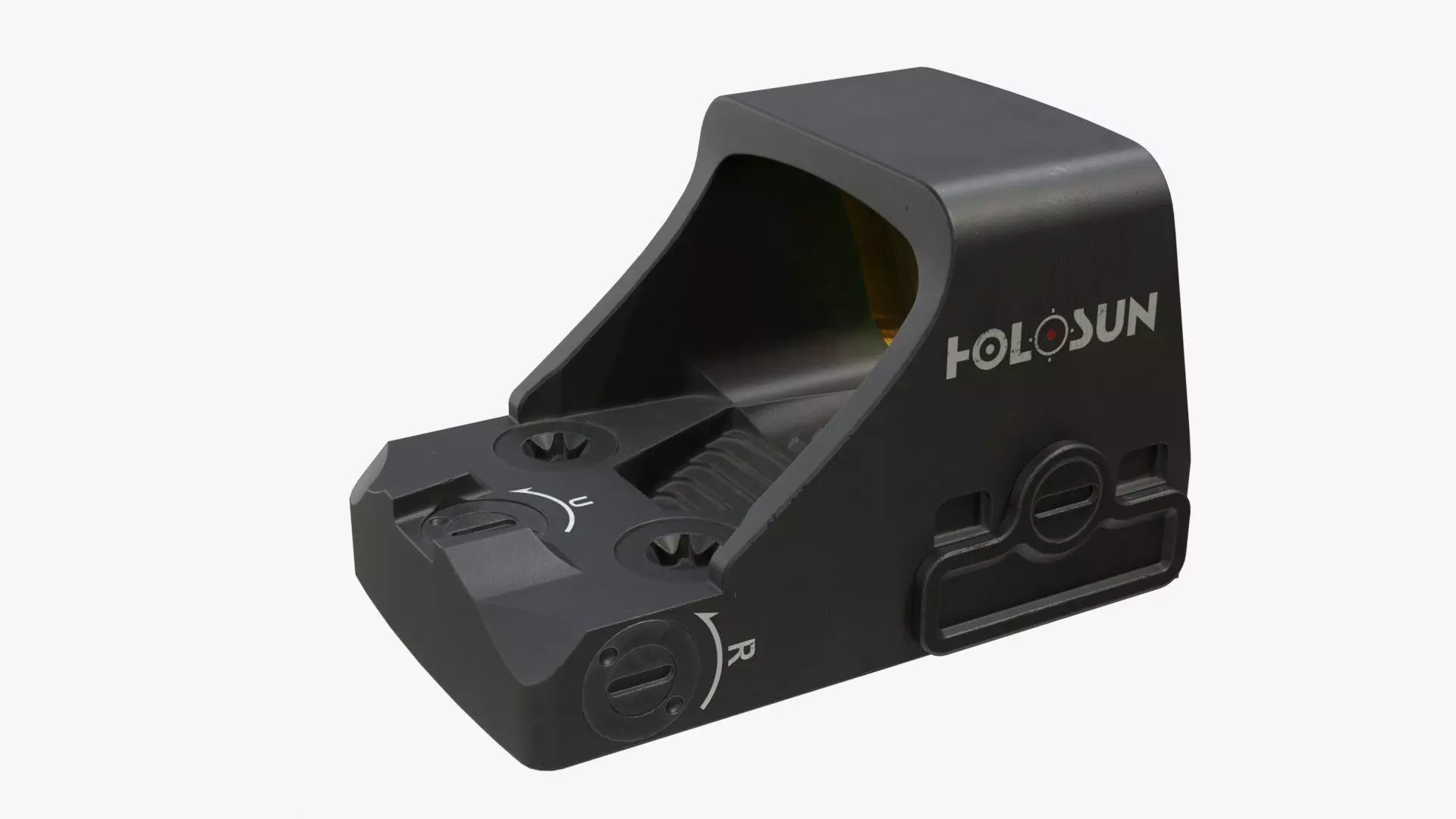 Holosun HS507K X2 red dot sight Low-poly 3D model_6