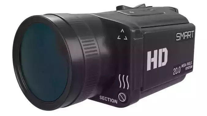 Camcorder 3D model