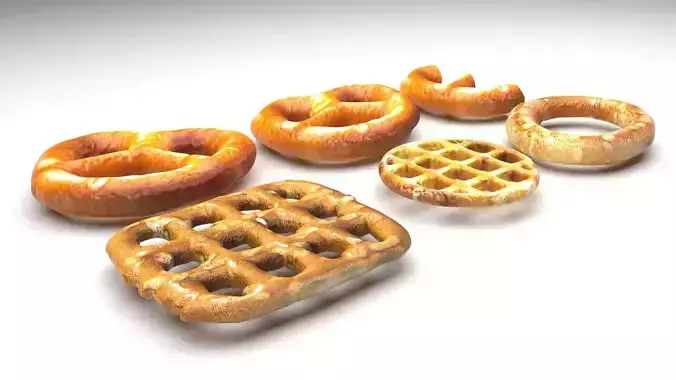 Mini Pretzel Crackers Collection