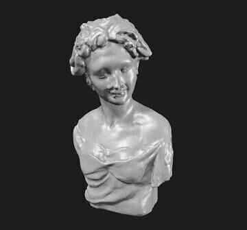 Eternal Serenity Statue Model 3D model