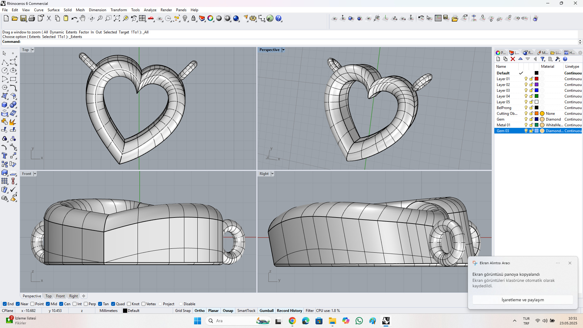 kalp kolye Free 3D model_1