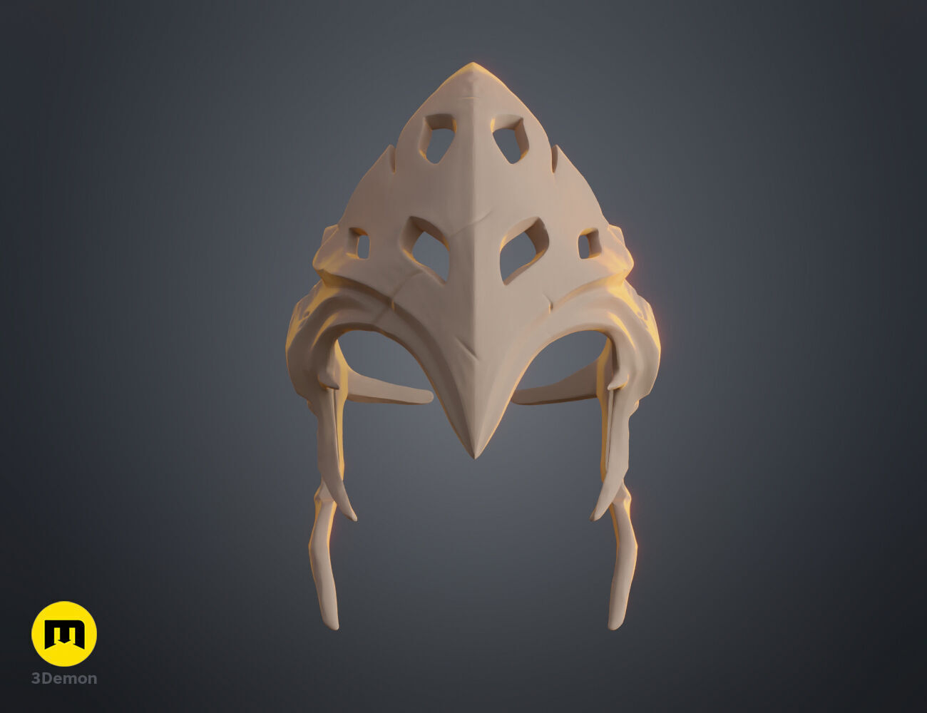 The First Berserker Khazan Crown 3D print model_7