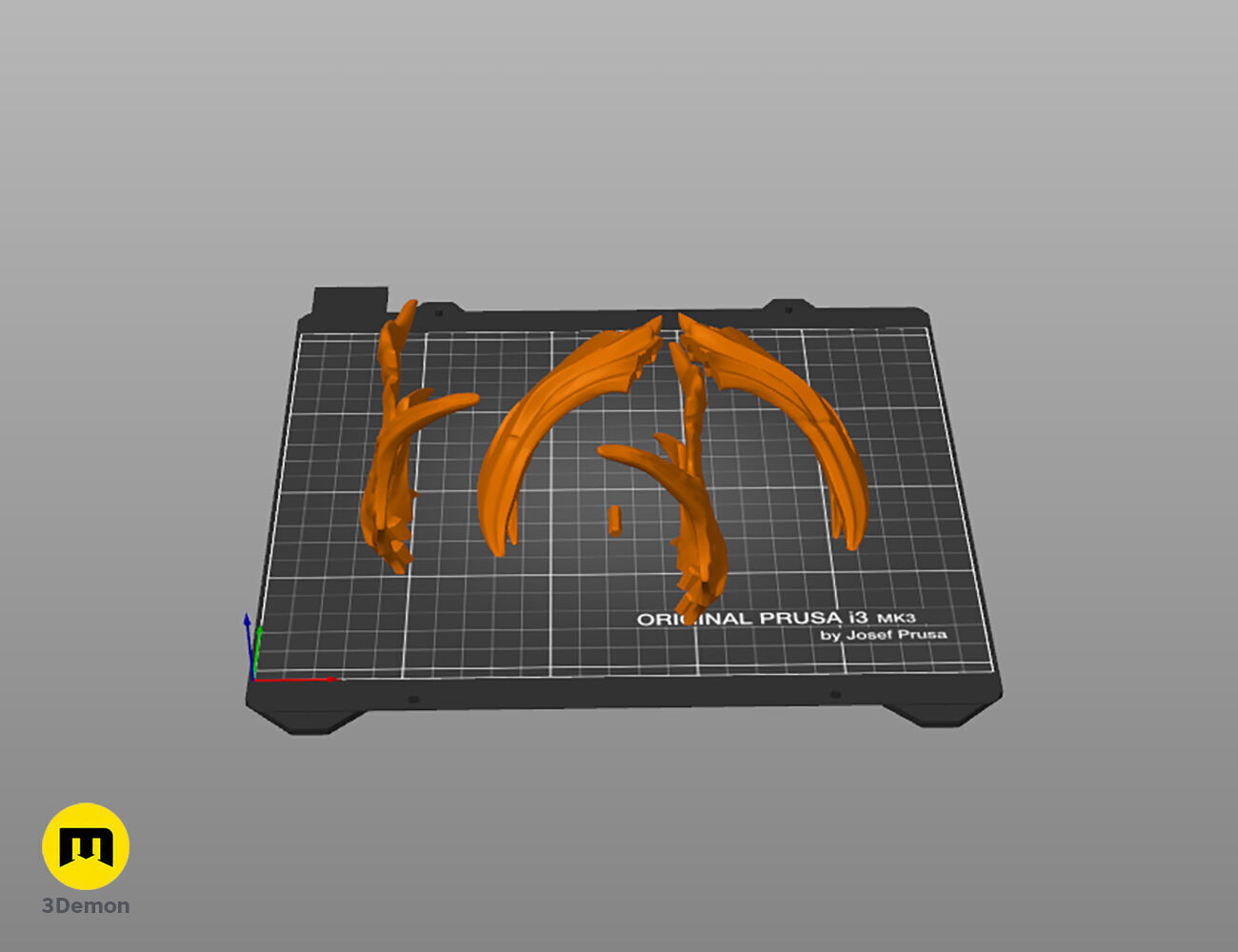 The First Berserker Khazan Crown 3D print model_3