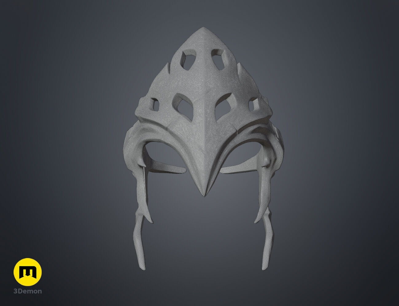The First Berserker Khazan Crown 3D print model_10