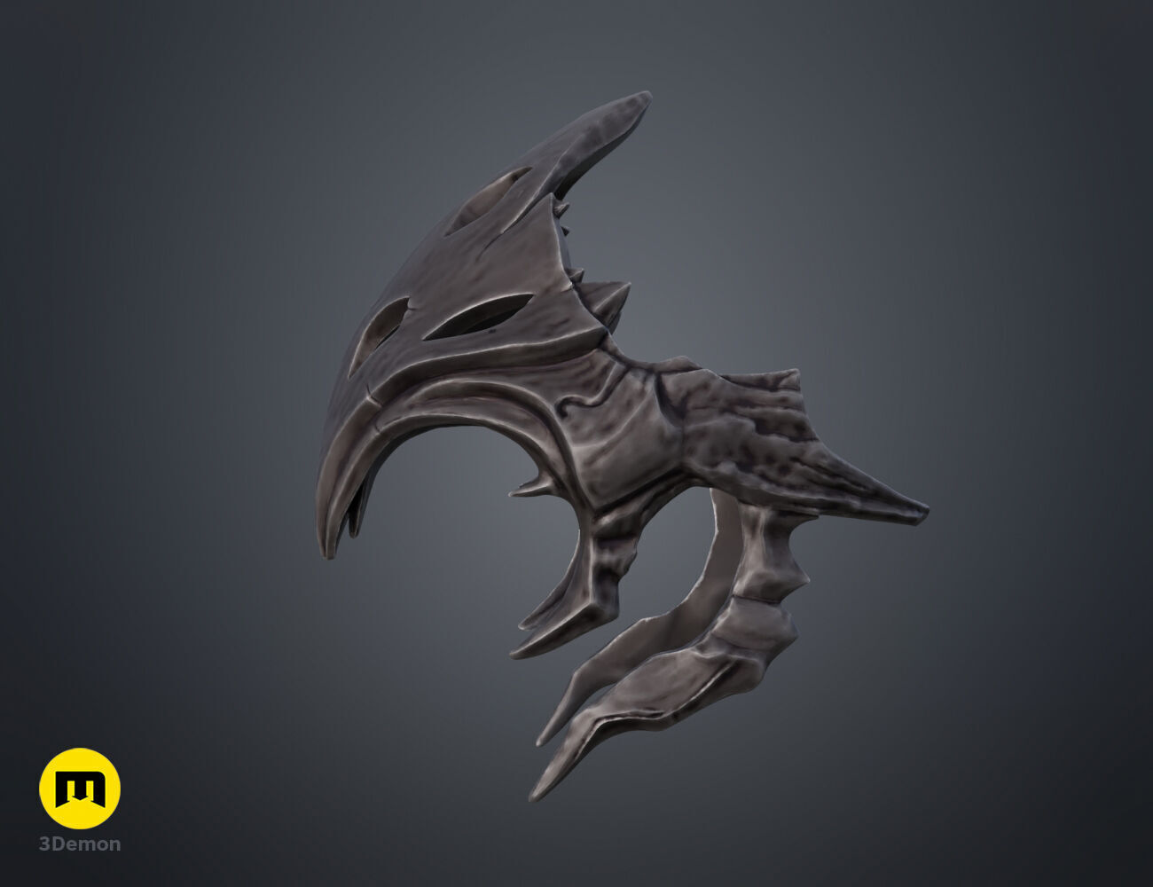 The First Berserker Khazan Crown 3D print model_4