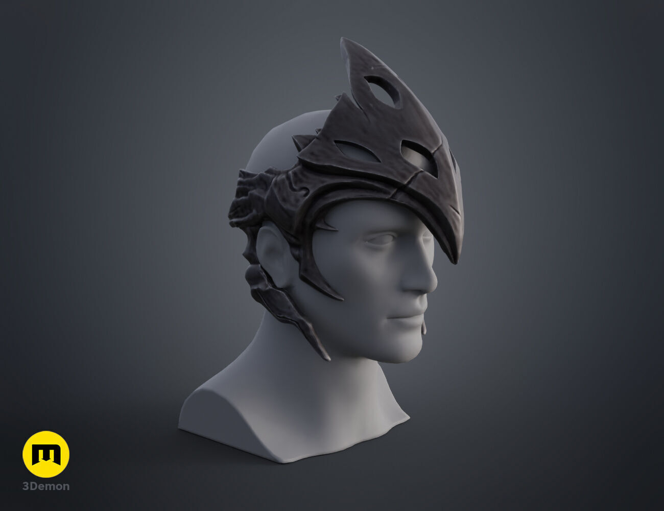 The First Berserker Khazan Crown 3D print model_2