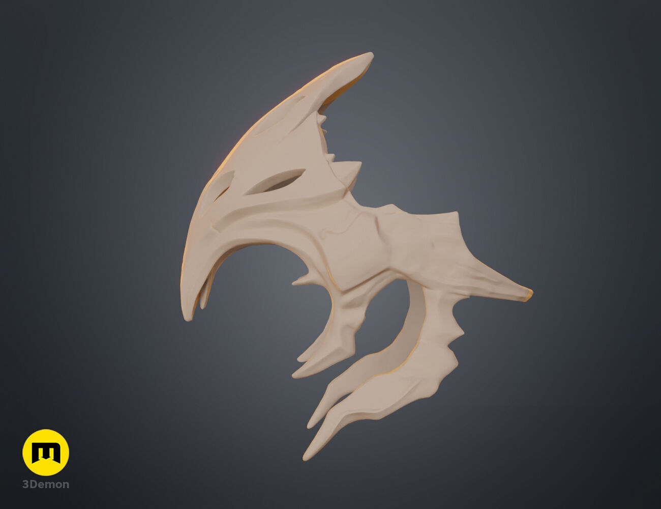 The First Berserker Khazan Crown 3D print model_8