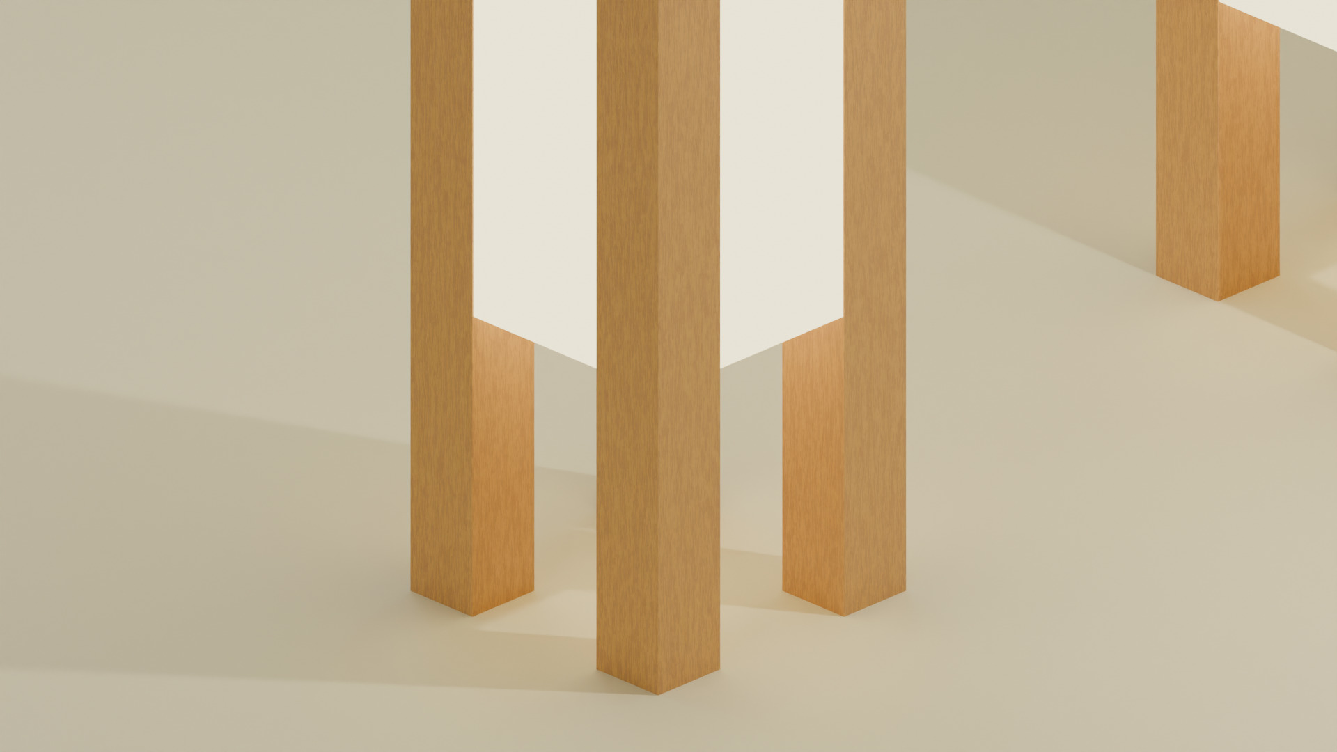 Standing Floor Lamp Minimal Style Low-poly 3D model_5