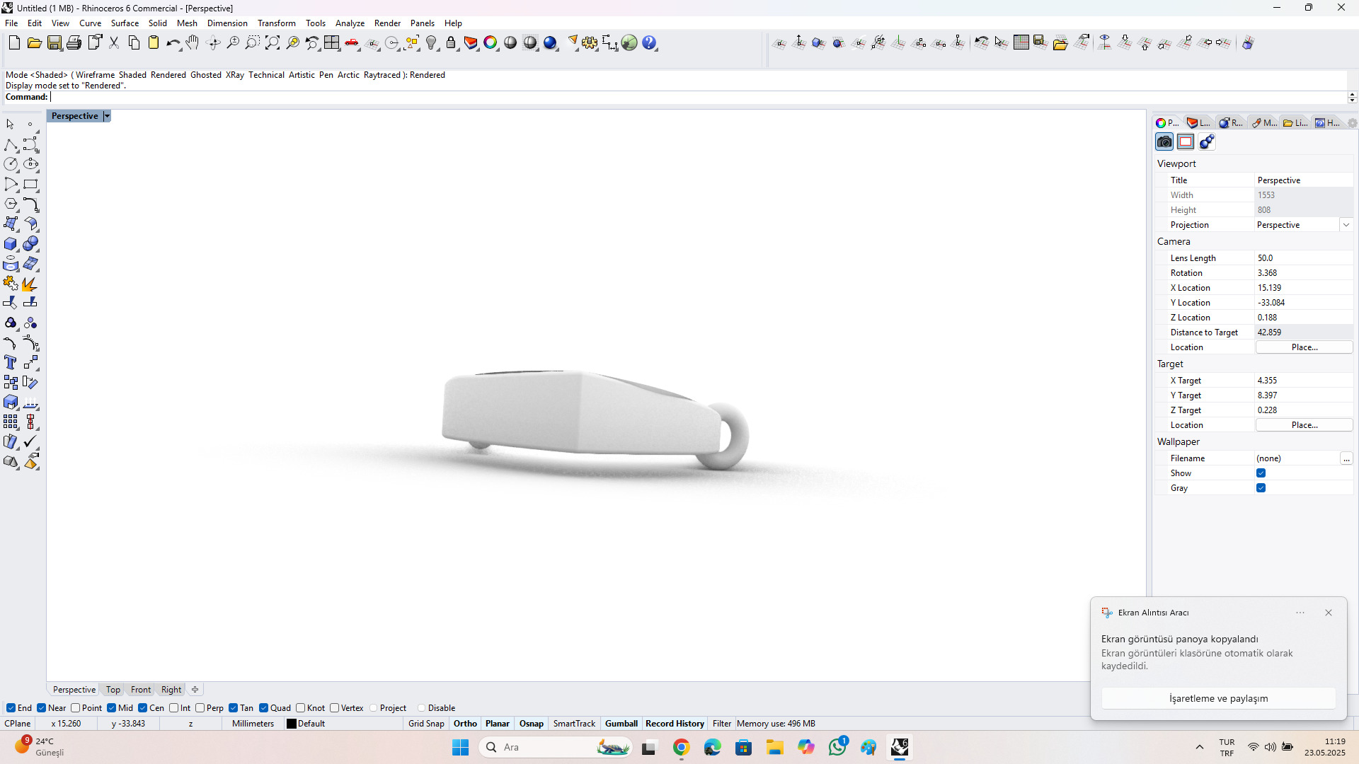 kalpli kolye Free 3D model_10