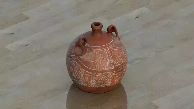Traditional ceramic pot 
