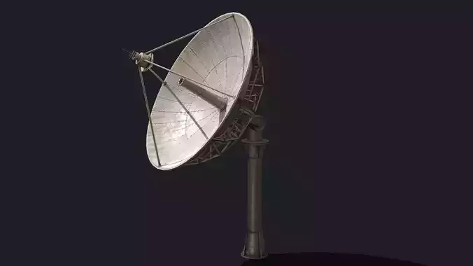 Space satellite signaler antenna