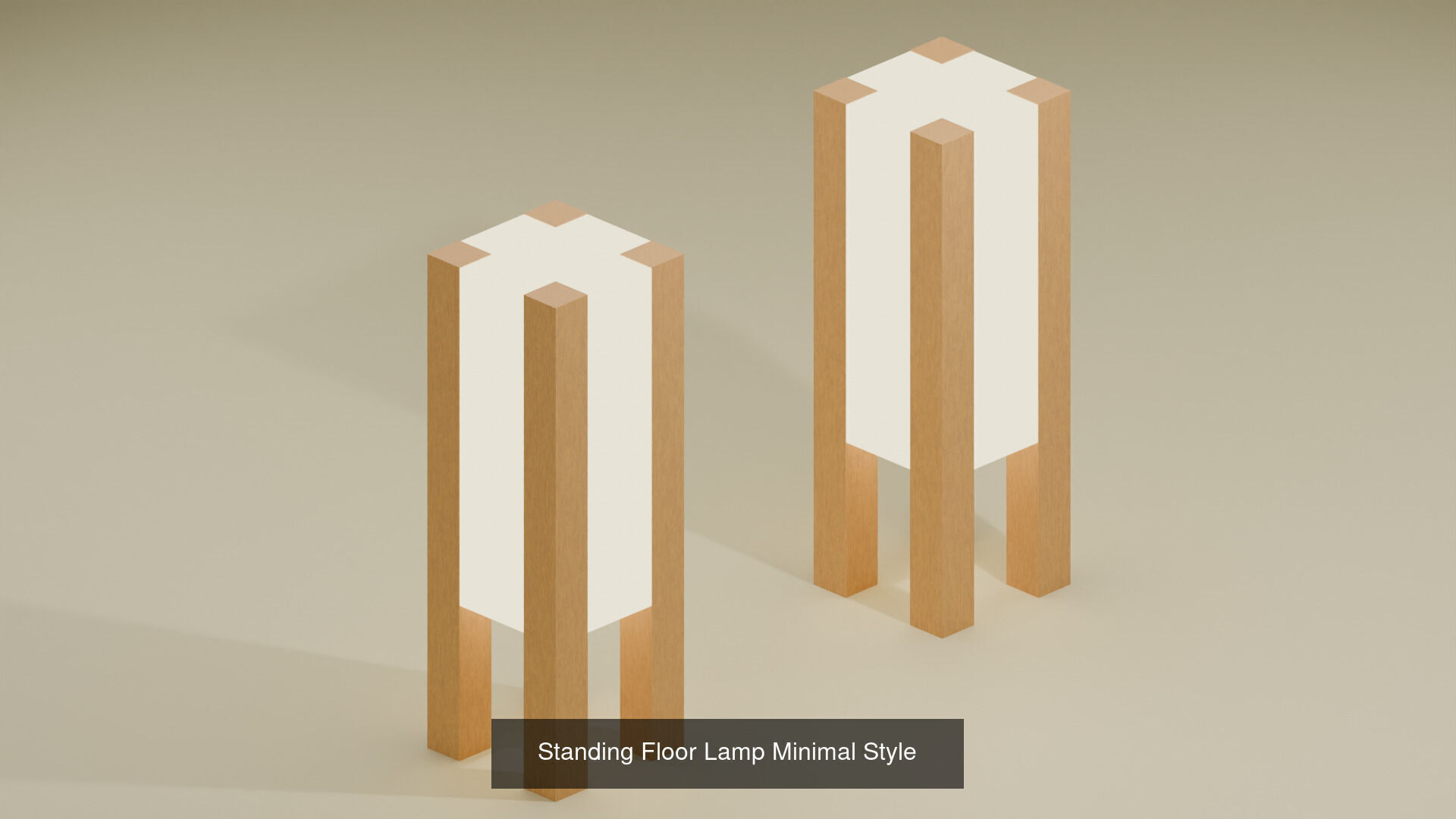 Living Room Set Vol 01  Full Scene Combo 3D Model Collection_5