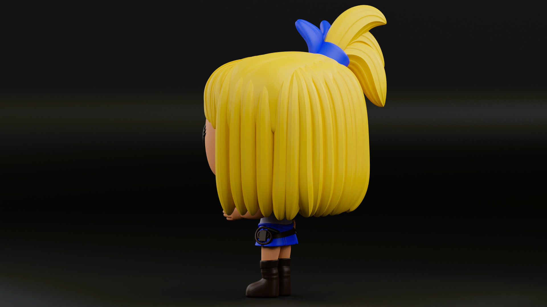 lusy funko pop from the anime Fairy Tail 3D print model_11