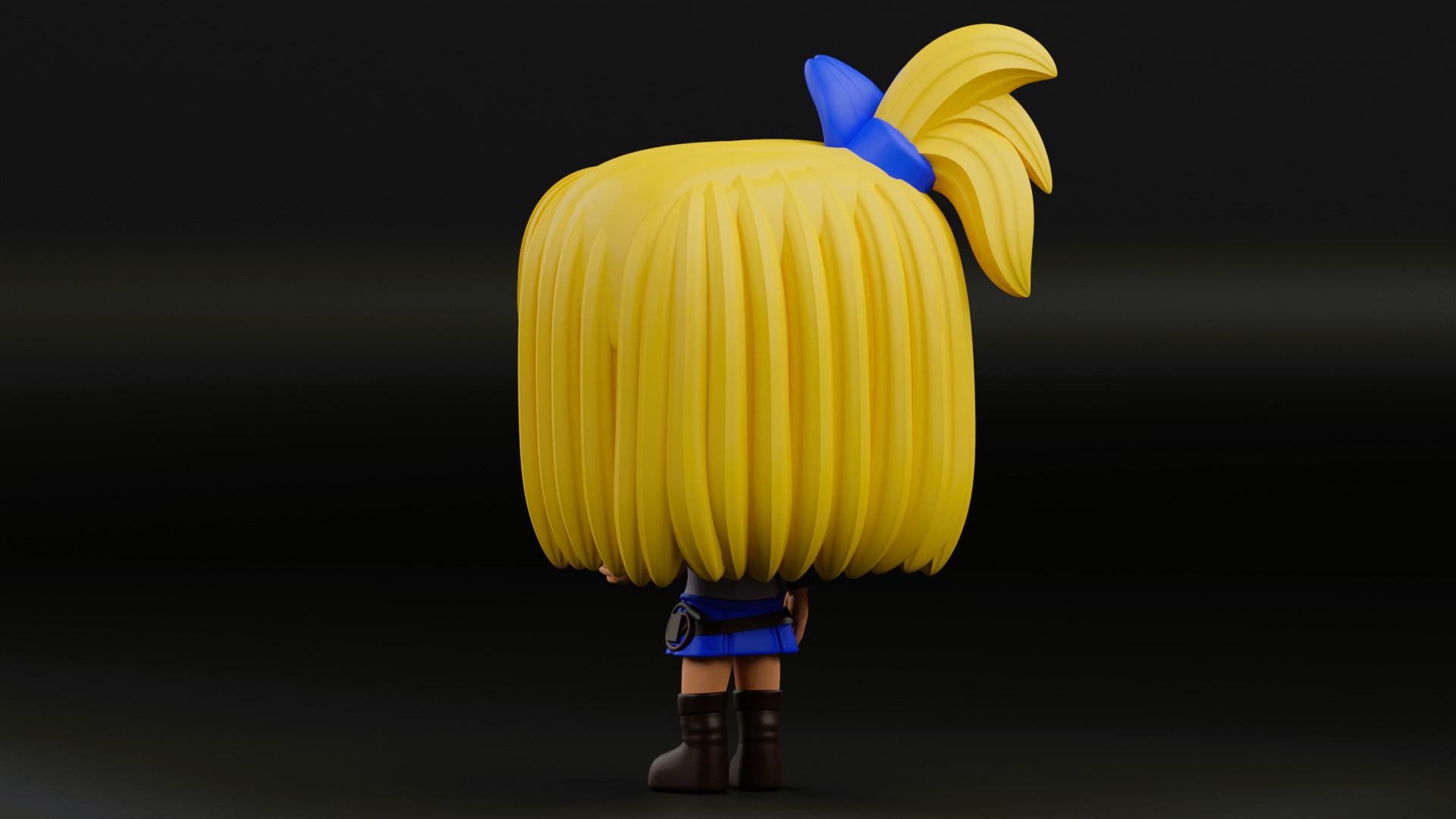 lusy funko pop from the anime Fairy Tail 3D print model_10