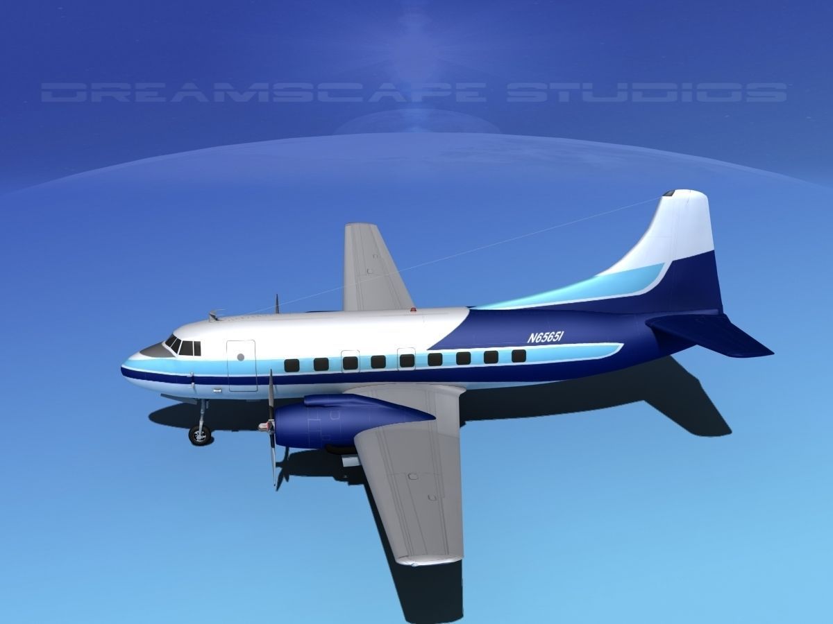 Martin 202 Private 3D model_8