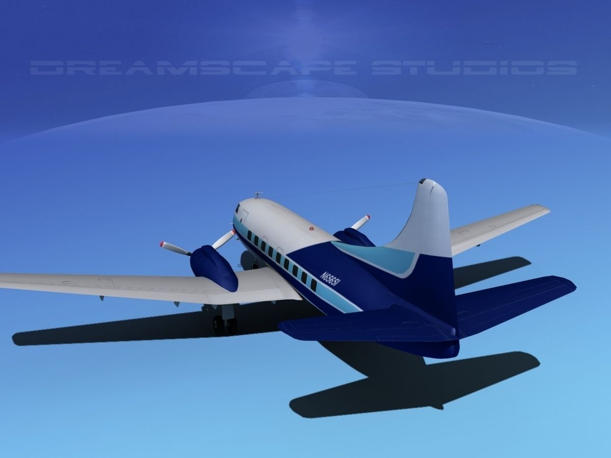 Martin 202 Private 3D model_10