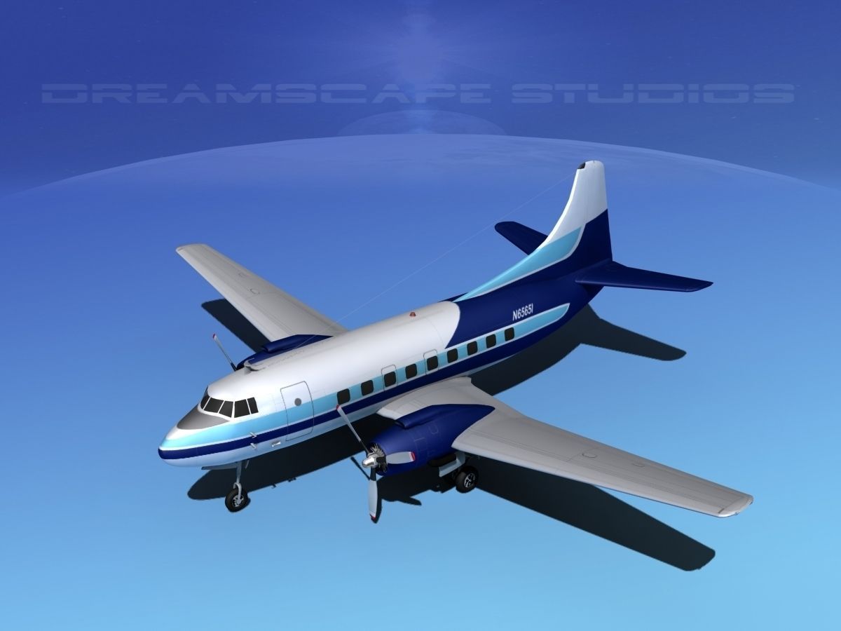 Martin 202 Private 3D model_5