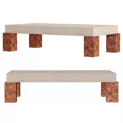 Dualite Coffee Table by Athena Calderone