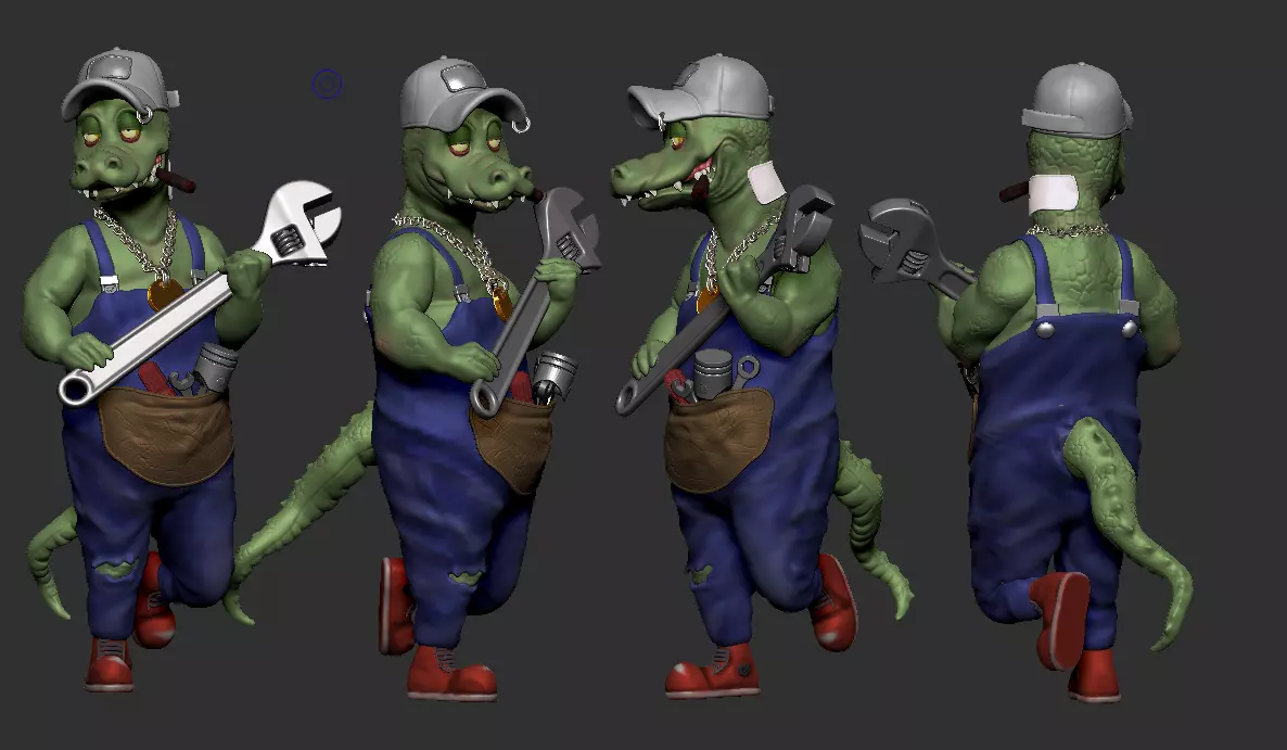  miniature figure  3D print model_0