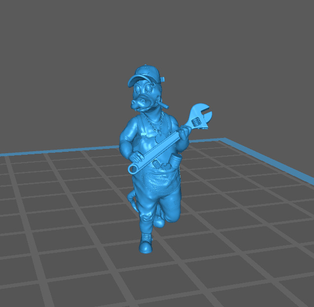  miniature figure  3D print model_1