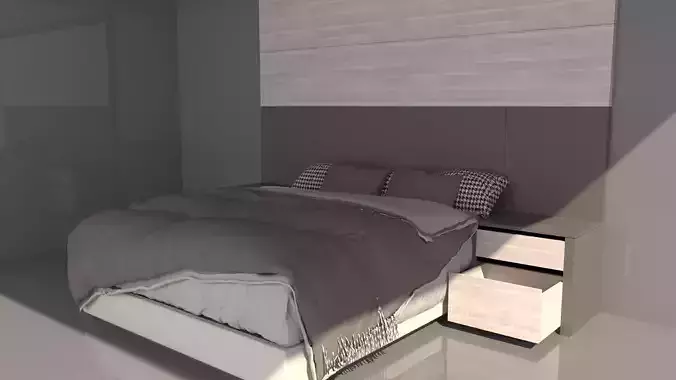 Shadow line Elegance Bed Set - Sunset