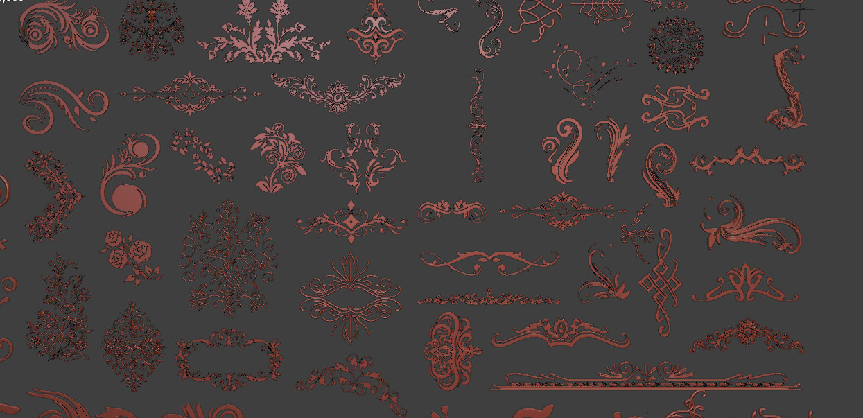 200 plus Architectural Kitbash Pack Low-poly 3D model_9