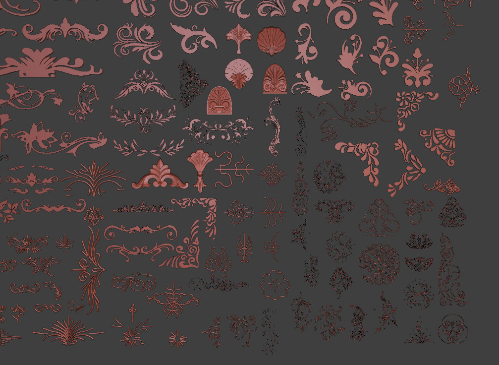 200 plus Architectural Kitbash Pack Low-poly 3D model_13