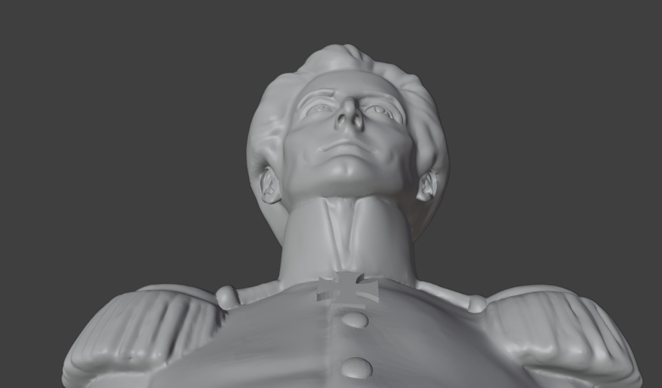 Carl von Clausewitz 3D print model_14