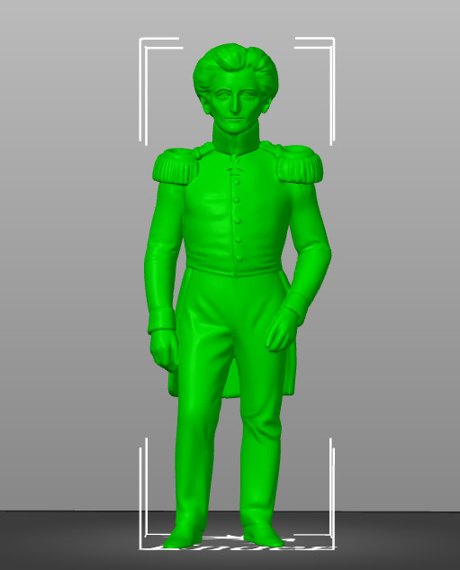 Carl von Clausewitz 3D print model_7