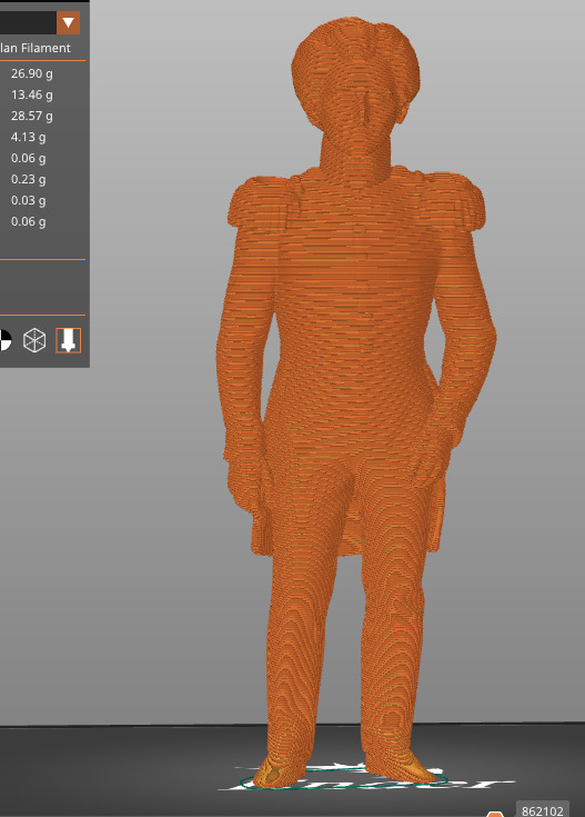 Carl von Clausewitz 3D print model_19