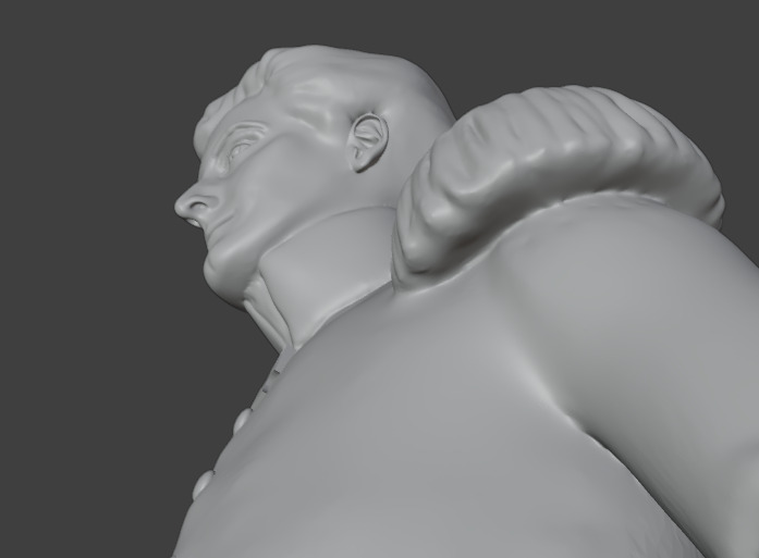 Carl von Clausewitz 3D print model_29