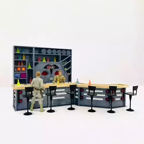 Star Trek Quarks Bar Diorama