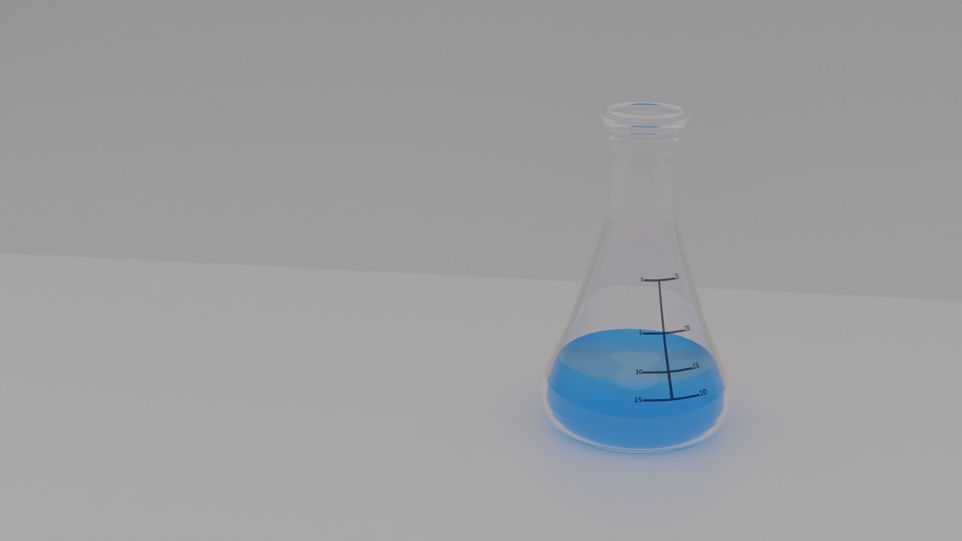 Lab glassware and tools collection Low-poly 3D model_2
