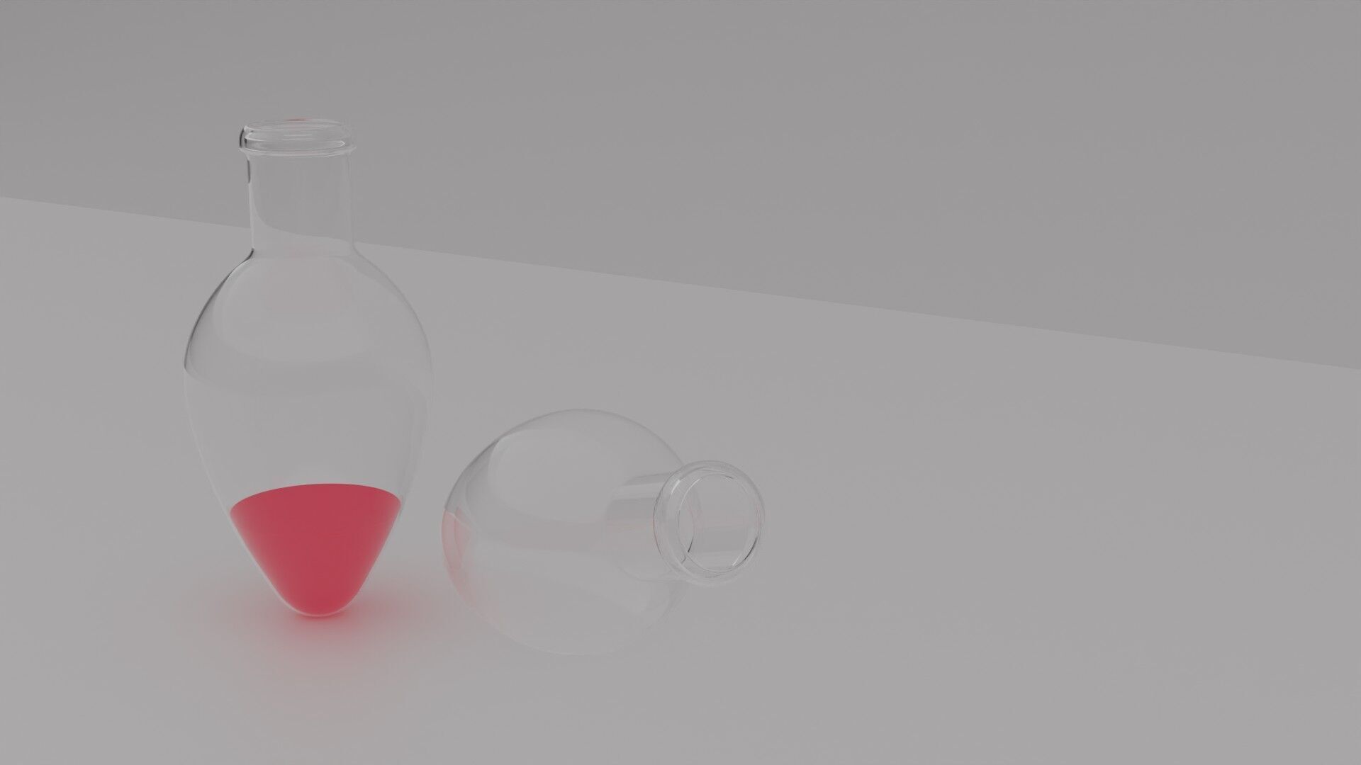 Lab glassware and tools collection Low-poly 3D model_6