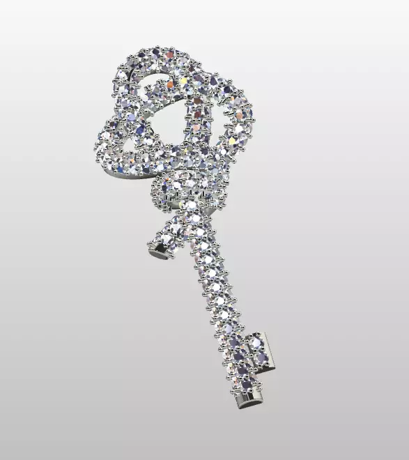 Women Necklace Pendant 3D print model