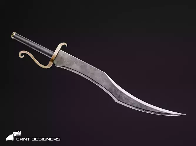 Arabian Scimitar Blade - Curved Sword