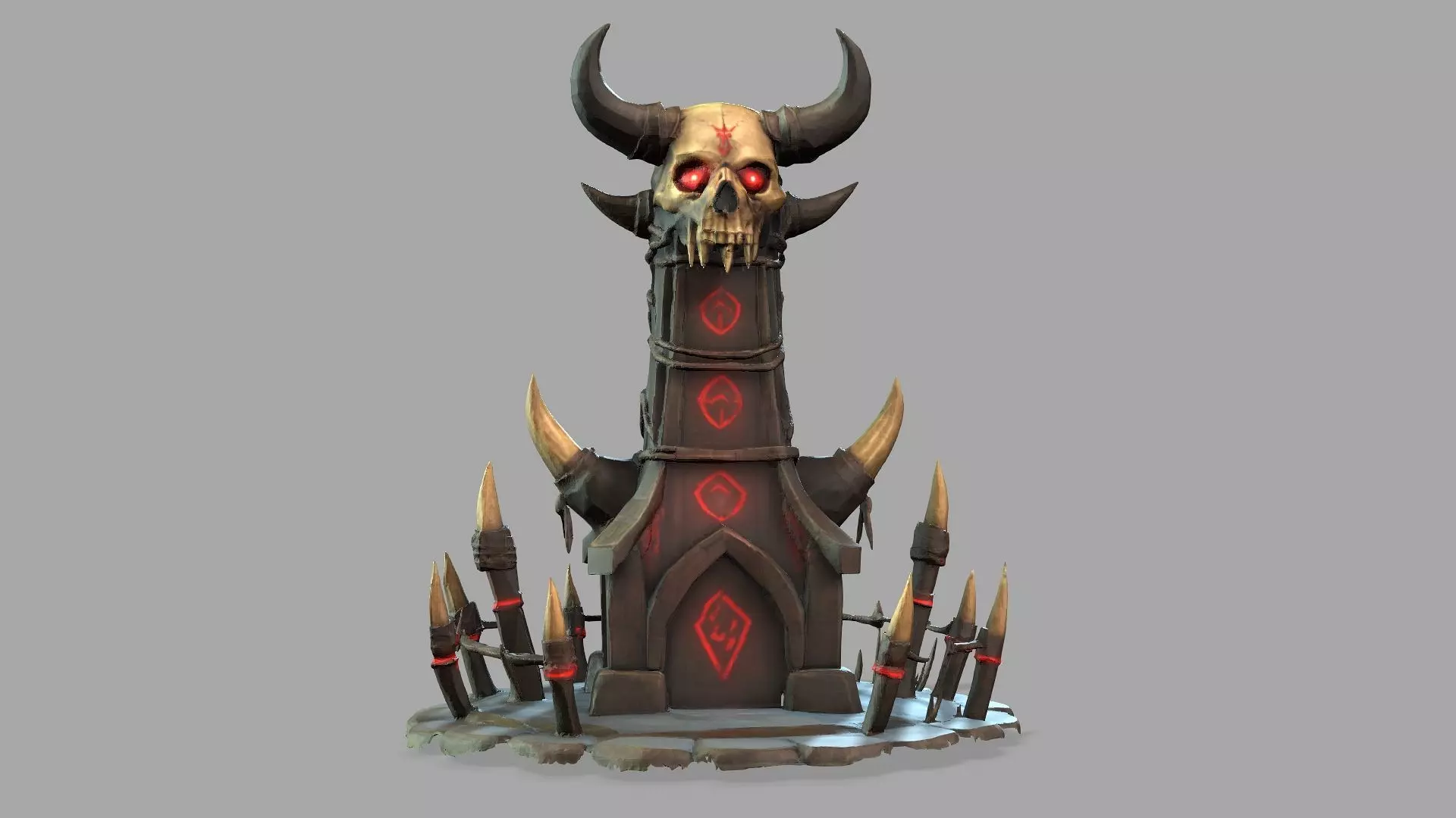 The Tower From Evil 3D model_0