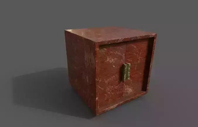 Old Modern Furniture 3D Model Terror