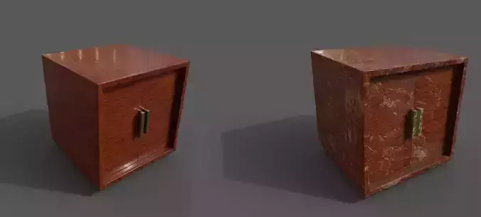 Pack 2 Modern Furniture 3D Model