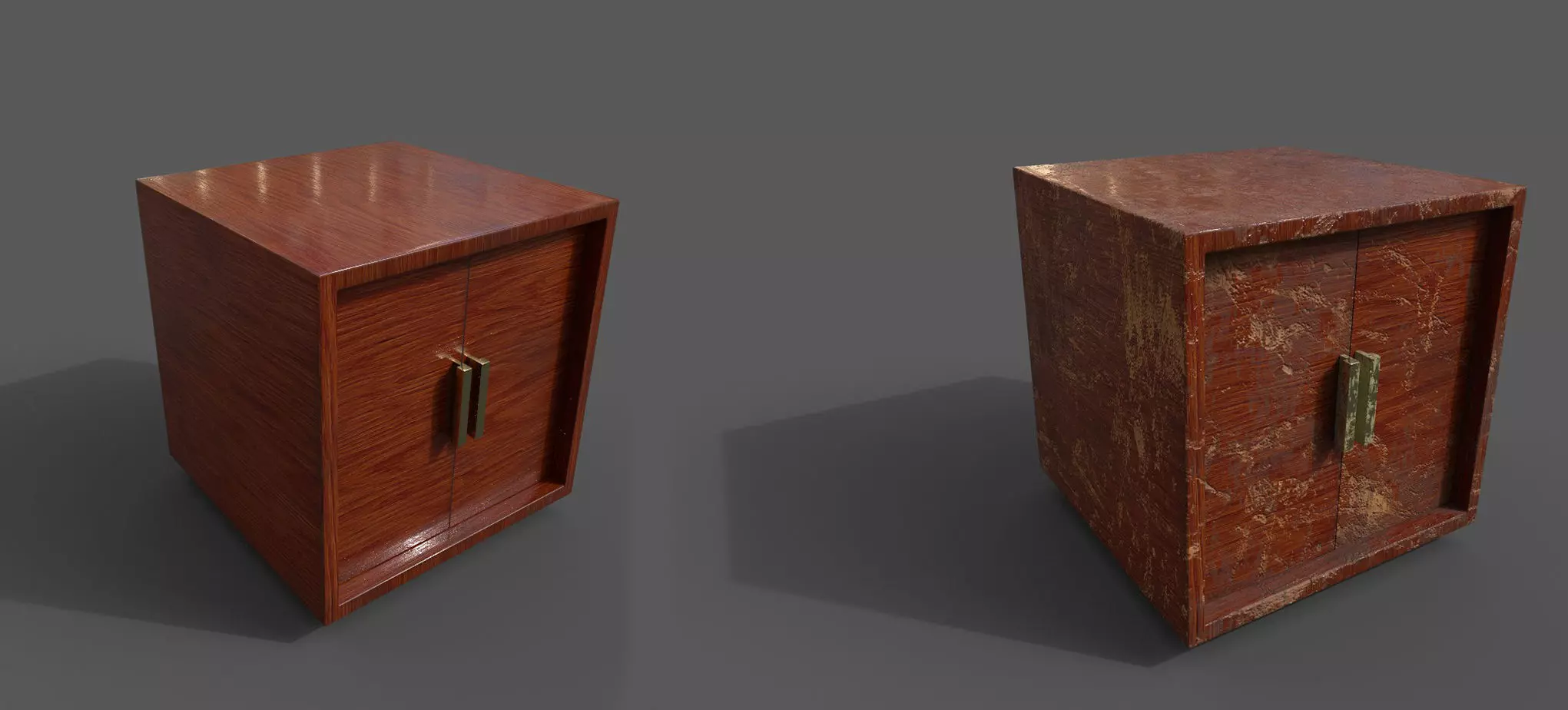 Pack 2 Modern Furniture 3D Model Low-poly 3D model_0