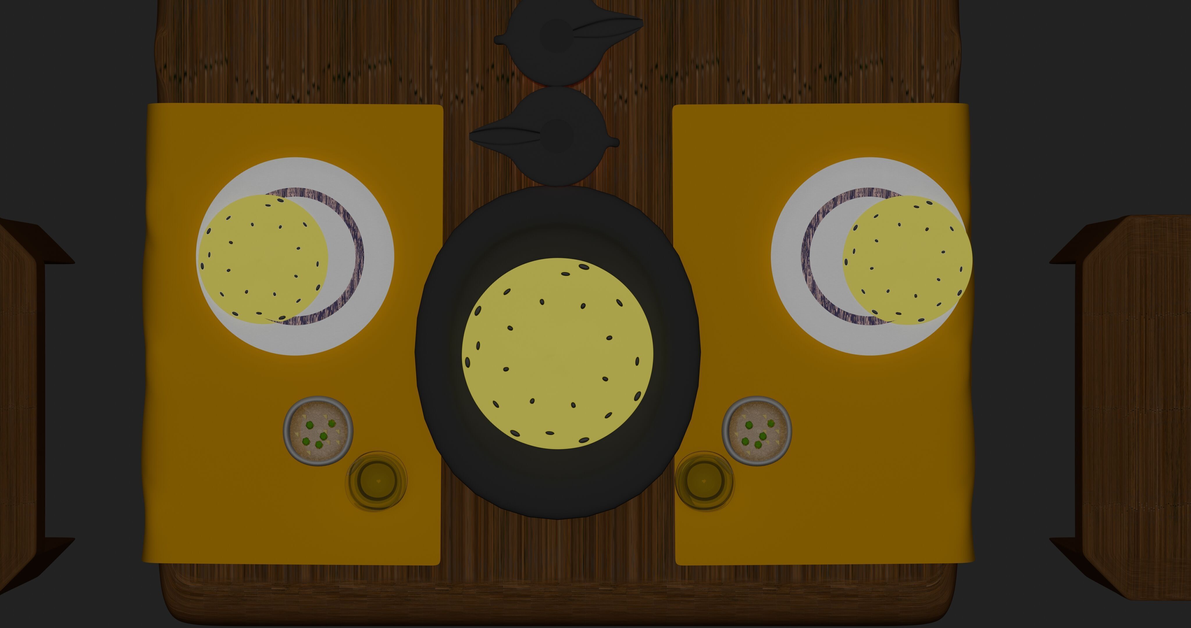 Dinner Time 3D model_4