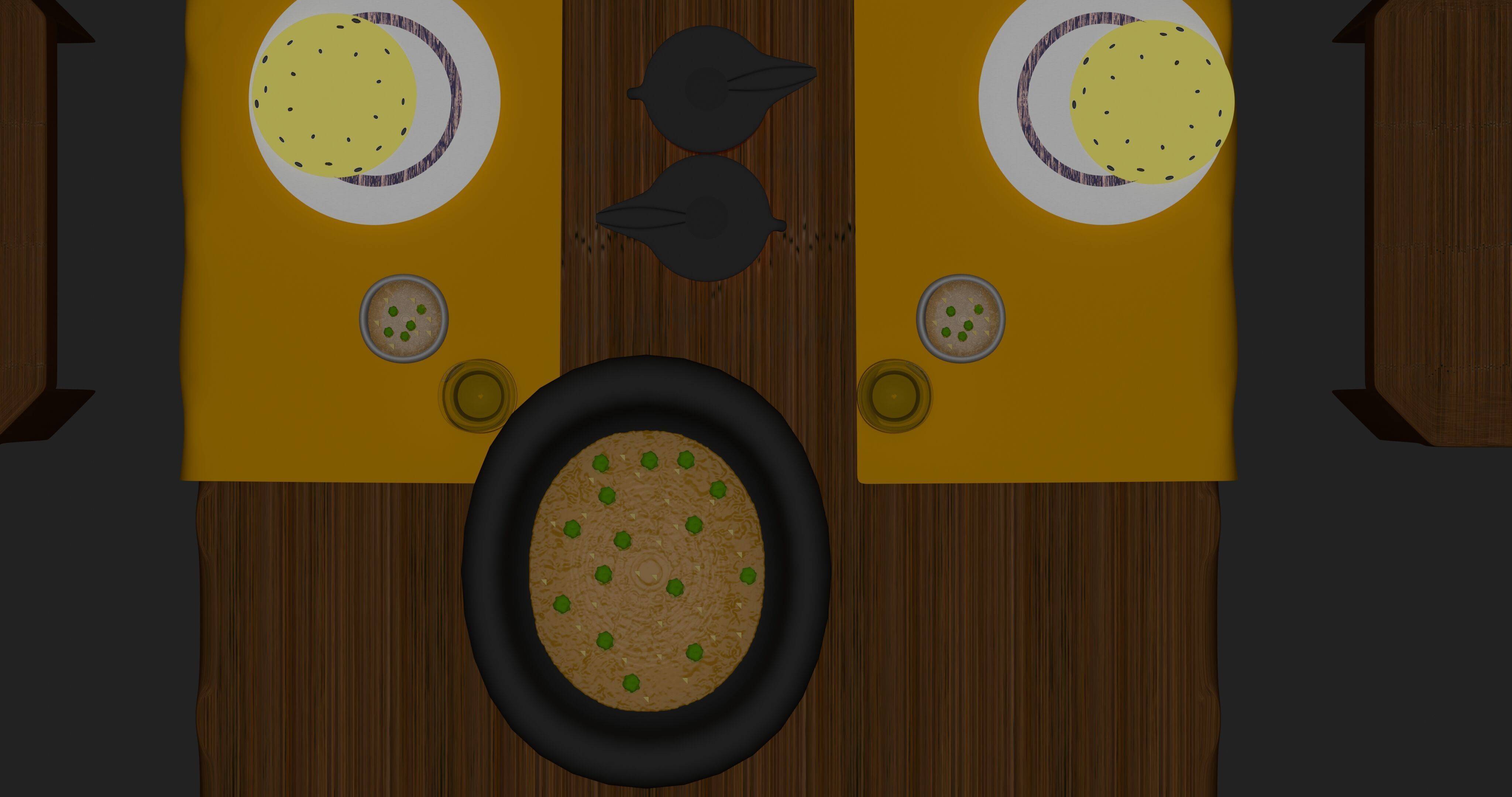 Dinner Time 3D model_3