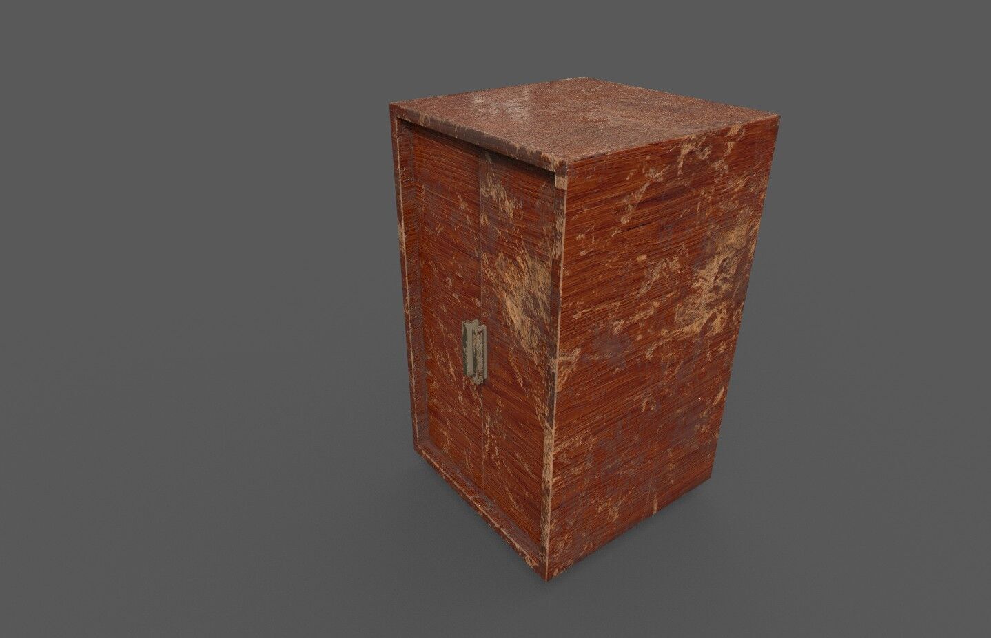 Old Modern Furniture 3D Model Terror Low-poly 3D model_2