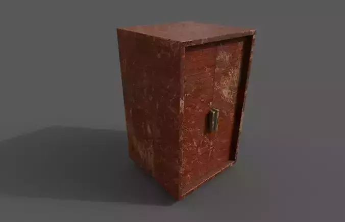 Old Modern Furniture 3D Model Terror